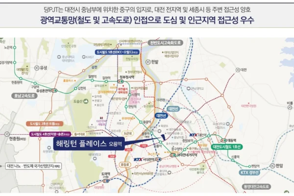 해링턴 플레이스 오룡역 입지안내 01